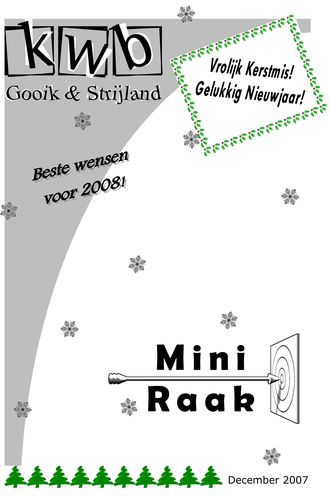 Kaft van Mini Raak 200712